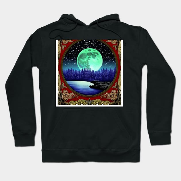 A dark fantasy realm Hoodie by Love of animals